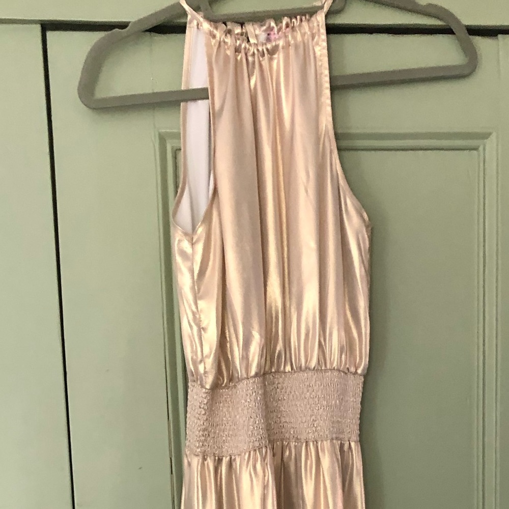 Calypso St. Barth gold Dulceti dress. Size S.